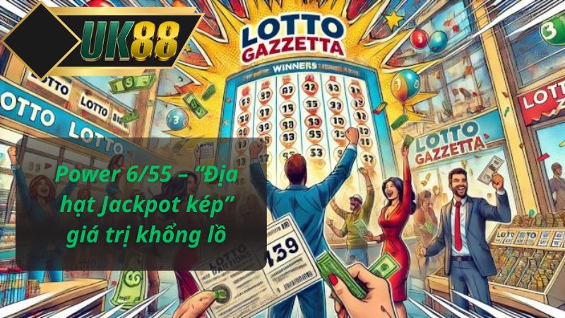 Power 6/55 – “Địa hạt Jackpot kép” giá trị khổng lồ